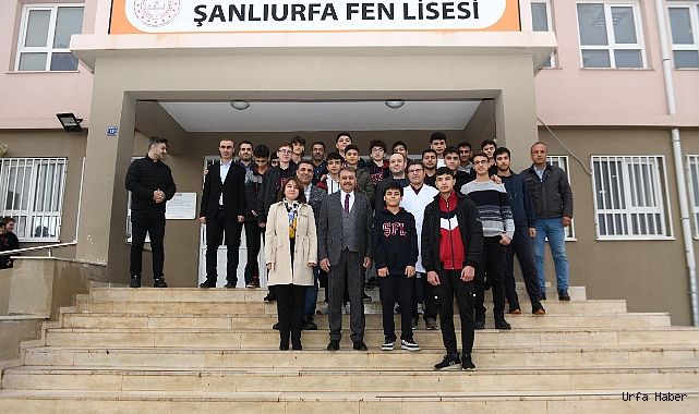 VALİ ŞILDAK FEN LİSESİNİ ZİYARET ETTİ