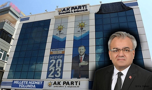 AK PARTİ ŞANLIURFA SKM BAŞKANLIĞINA ÇADIRCI GETİRİLDİ