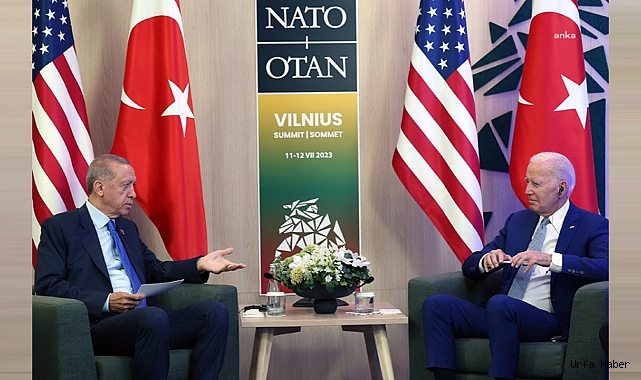 CUMHURBAŞKANI ERDOĞAN, ABD BAŞKANI BIDEN İLE GÖRÜŞTÜ