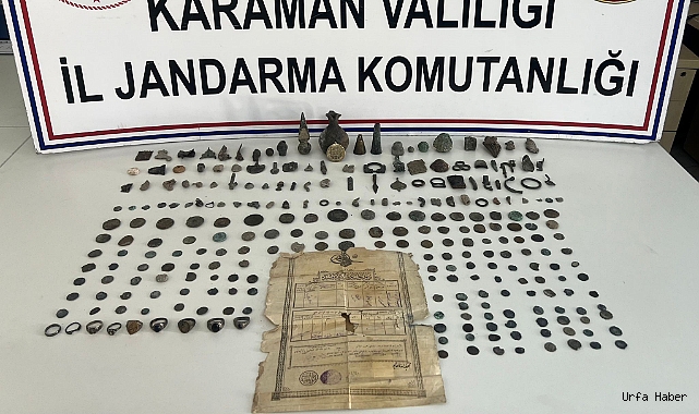 JANDARMADAN TARİHİ ESER OPERASYONU