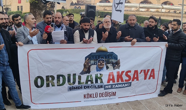 KÖKLÜ DEĞİŞİMDEN GAZZE İÇİN DESTEK YÜRÜYÜŞÜ