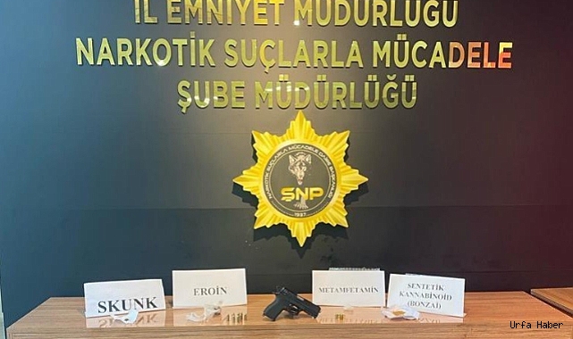 ŞANLIURFA’DA SİLAH VE UYUŞTURUCU OPERASYONU