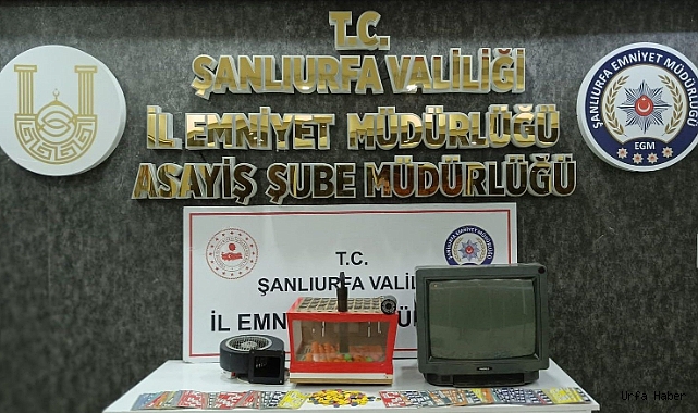 ŞANLIURFA’DA TOMBALA BASKINI
