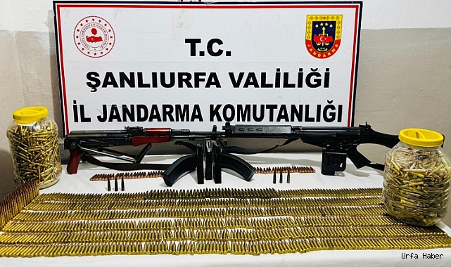 SİVEREK’TE SİLAH KAÇAKÇILARINA OPERASYON