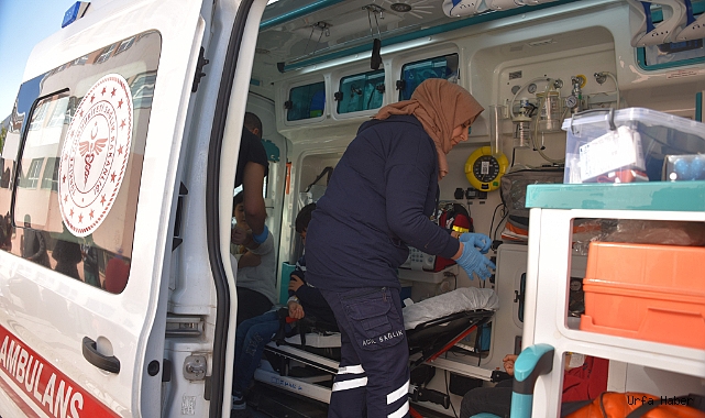 SİVEREK'TE YEDİKLERİNDEN ETKİLENEN 9 ÖĞRENCİ HASTANEYE KALDIRILDI