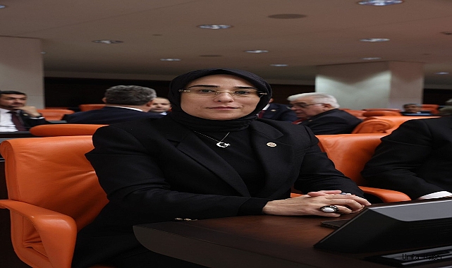 AK PARTİ MİLLETVEKİLİ YAZMACI TBMM GENEL KURULU'NDA SÖZ ALDI