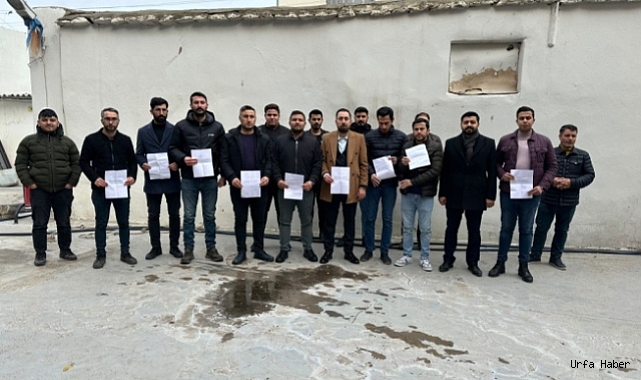 AK PARTİ SİVEREK GENÇLİK KOLLARI TEŞKİLATI İSTİFA ETTİ