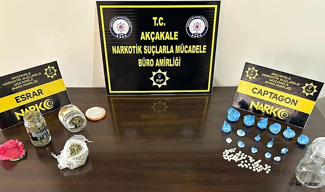 AKÇAKALE'DE UYUŞTURUCU OPERASYONU: 1 GÖZALTI