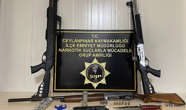 CEYLANPINAR’DA SUÇ ÖRGÜTÜNE OPERASYON