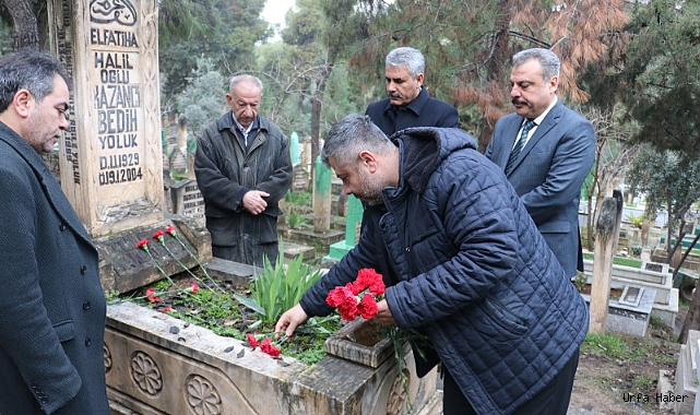 KAZANCI BEDIH KABRI BAŞINDA DUALARLA ANILDI