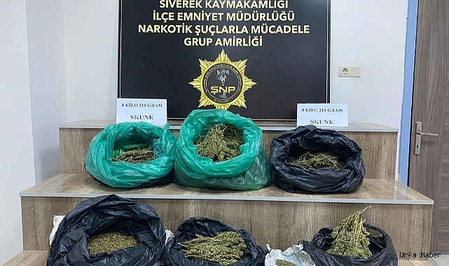 ŞANLIURFA'DA UYUŞTURUCU OPERASYONU: 6 TUTUKLAMA
