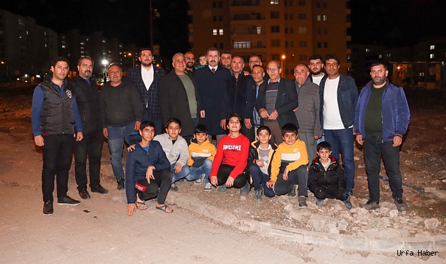 BAŞKAN BAYDİLLİ SEYRANTEPE’DE VATANDAŞLARLA BULUŞTU
