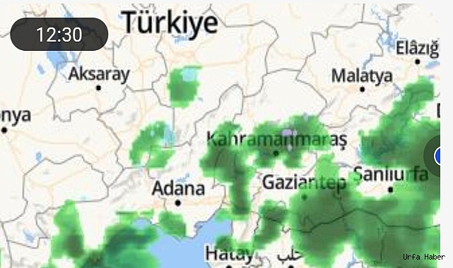 DİKKAT: URFA'DA YİNE ŞİDDETLİ YAĞIŞ VAR