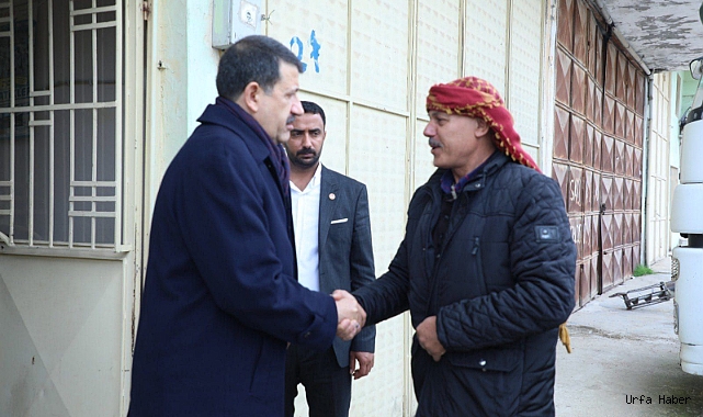MEHMET EKİNCİ, BUĞDAY PAZARI ESNAFLARI İLE BİR ARAYA GELDİ