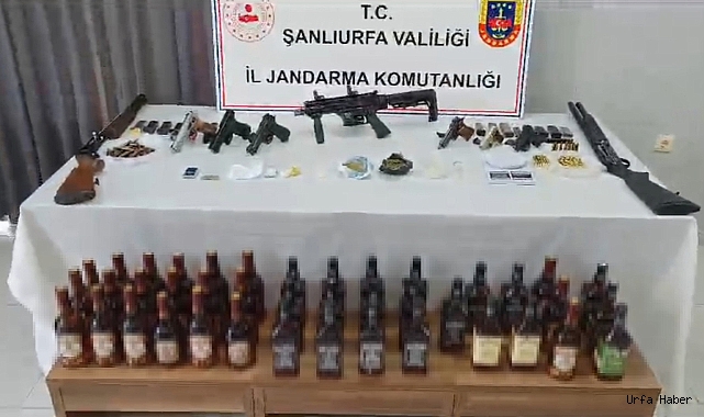 ŞANLIURFA'DA JANDARMA OPERASYONU: 29 GÖZALTI