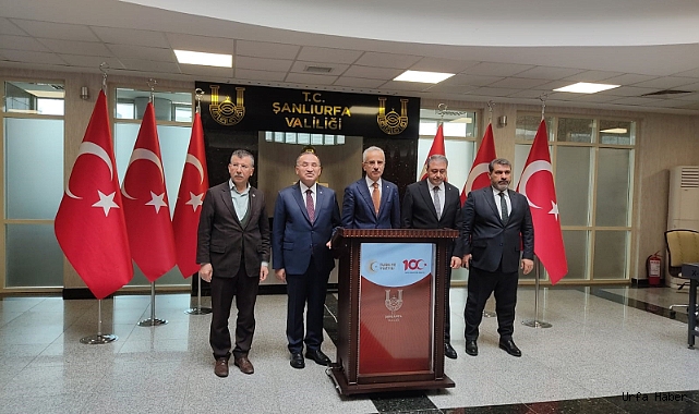 Ulaştırma Bakanı Uraloğlu, Şanlıurfa'da