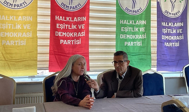 EŞ BAŞKAN ADAYI KONUŞTU