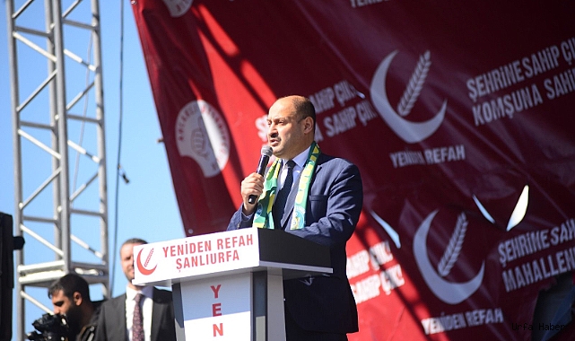 GÜLPINAR’DAN URFA’LILARA MİTİNG TEŞEKKÜRÜ