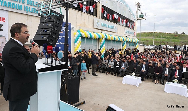 HALİLİYE'DE TOPLU AÇILIŞLAR GERÇEKLEŞTİRİLDİ