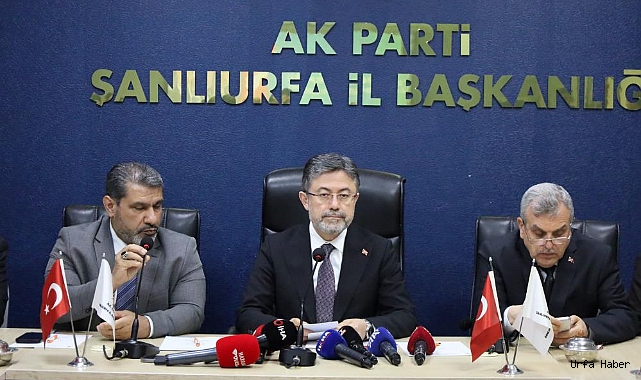 TARIM BAKANI URFA’DA ÇİFTÇİLERA SESLENDİ