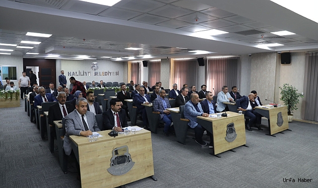 HALİLİYE’DE YENİ DÖNEMİN İLK MECLİS TOPLANTISI GERÇEKLEŞTİ