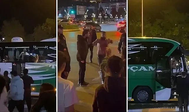 ŞANLIURFA'DAN SAMSUN'A GİDEN OTOBÜS REHİN ALINDI!