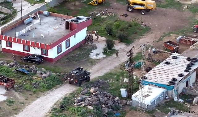 URFA’DA CİNAYET ZANLISI İÇİN DRON DESTEKLİ OPERASYON