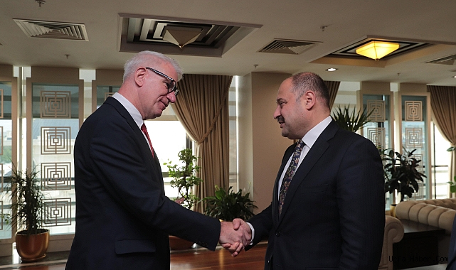 BÜYÜKELÇİ VAİVARS’DAN BAŞKAN GÜLPINAR’A ZİYARET
