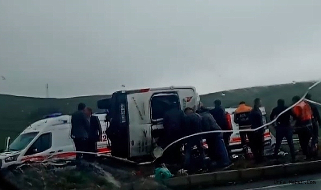 TRAFİK KAZASINDA CAN PAZARI YAŞANDI