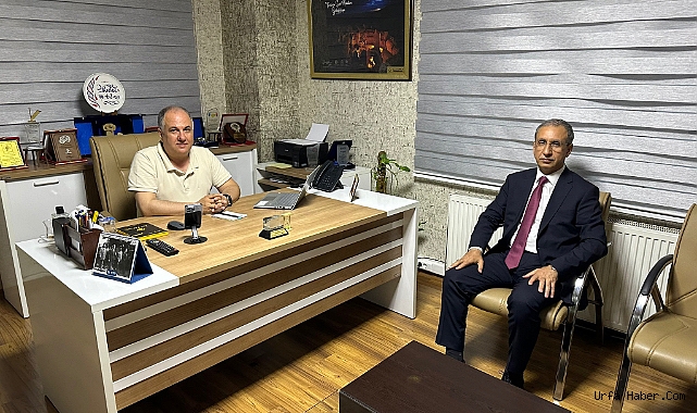 MİLLETVEKİLİ DUSAK' URFA HABER'I ZİYARET ETTİ