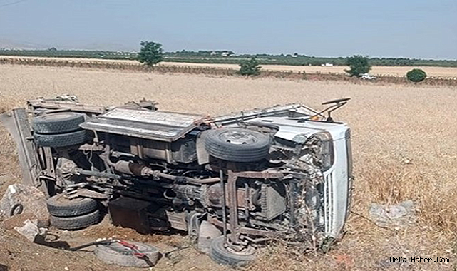 ŞANLIURFA'DA KAZA 1 ÖLÜ 2 YARALI