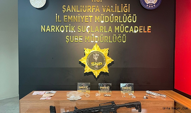 ŞANLIURFA'DA UYUŞTURUCU OPERASYONUNDA 4 GÖZALTI