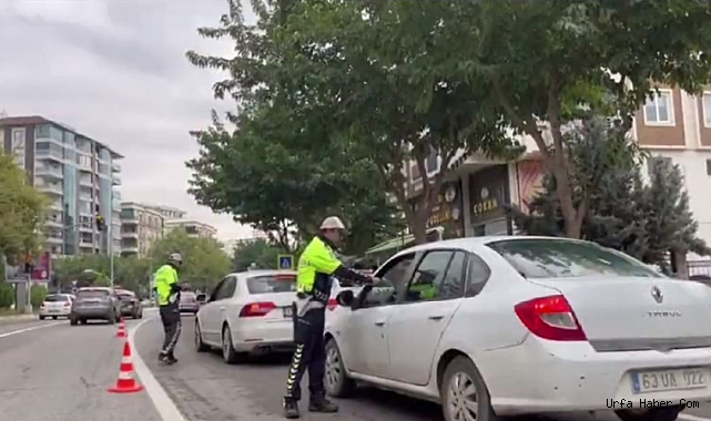 ŞANLIURFA'DA 4 ARAÇ TRAFİKTEN MEN EDİLDİ