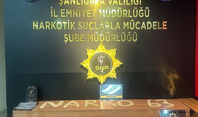 ŞANLIURFA’DA 6 BİN ADET UYUŞTURUCU HAP ELE GEÇİRİLDİ