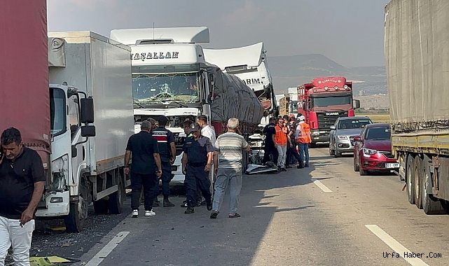 TAG OTOYOLU'NDA 7 ARAÇLI ZİNCİRLEME KAZA