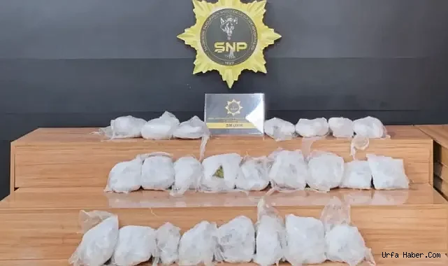 13 KİLO 500 GRAM SENTETİK SKUNK ELE GEÇİRİLDİ