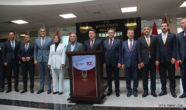 ADALET BAKANI YILMAZ TUNÇ ŞANLIURFA'DA