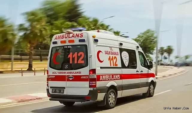 BİRECİK 'TE KAMYONET İLE OTOMOBİL ÇARPIŞTI: 2 YARALI
