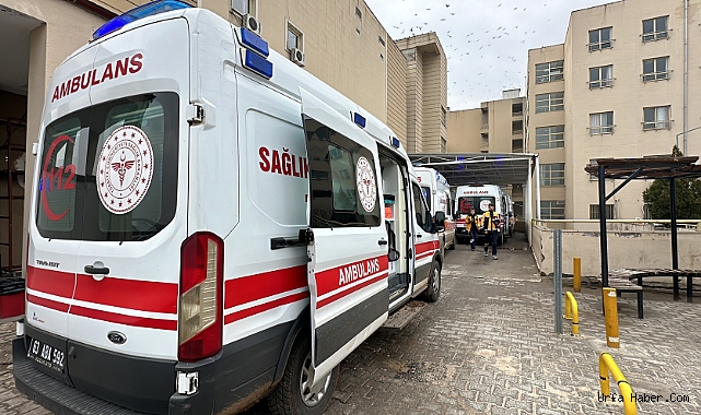 SİVEREK’TE TRAFİK KAZASI: 3 YARALI