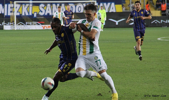 TRENDYOL 1. LİG : MKE ANKARAGÜCÜ : 2 - ŞANLIURFASPOR: 0