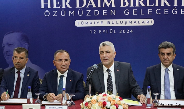 BAKAN BOLAT, ŞANLIURFA'DA STK TEMSİLCİLERİ İLE BULUŞTU