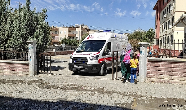 ŞANLIURFA'DA 15 ÖĞRENCİ GIDA ZEHİRLENMESİ YAŞADI