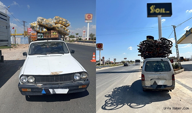 ŞANLIURFA'DA TRAFİK DENETİMİ YAPILDI