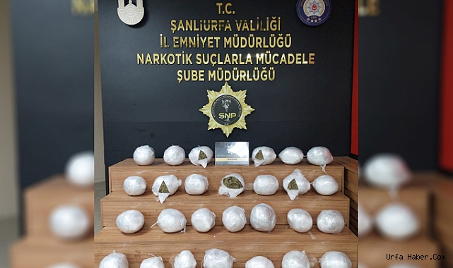 ŞANLIURFA’DA UYUŞTURUCU OPERASYONU: 4 GÖZALTI