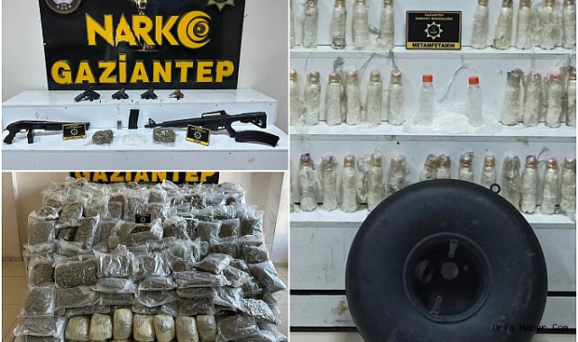 GAZİANTEP'TE 112 KİLO UYUŞTURUCU MADDE ELE GEÇİRİLDİ: 5 TUTUKLAMA
