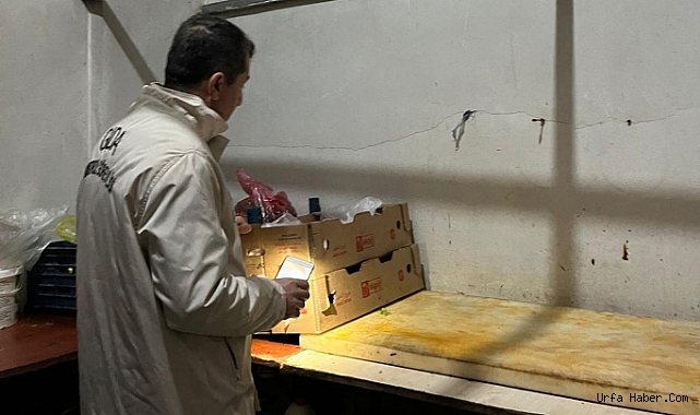 ŞANLIURFA'DA GIDA DENETİMLERİNDE 4 İŞLETMEYE İDARİ YAPTIRIM UYGULANDI