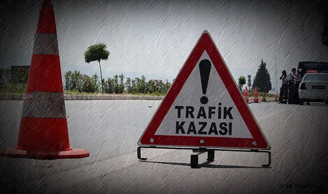 ŞANLIURFA’DA TRAFİK KAZASI: 2 YARALI