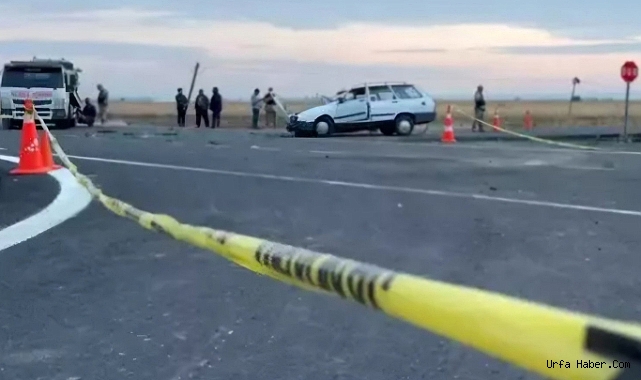 ŞANLIURFA'DA TRAFİK KAZASI: BİR ÖLÜ, 3 YARALI