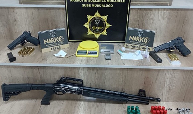ŞANLIURFA’DA UYUŞTURUCU OPERASYONU: 4 GÖZALTI