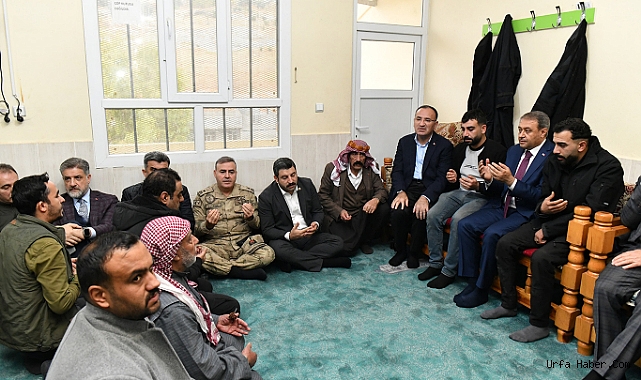 ŞANLIURFA VALİSİ ŞILDAK, KAZADA HAYATINI KAYBEDEN VATANDAŞIN TAZİYESİNE KATILDI